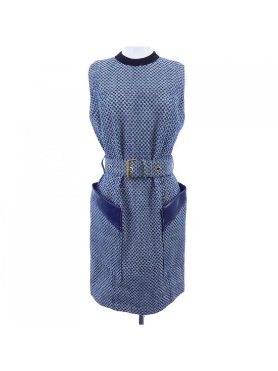 Louis Vuitton Dresses & Skirts - Louis Vuitton Mini Check Board Denim Dress